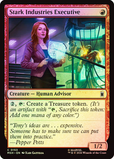 Stark Industries Executive - (Foil): Marvel Super Heroes