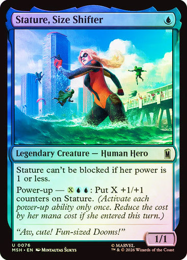 Stature, Size Shifter - (Foil): Marvel Super Heroes