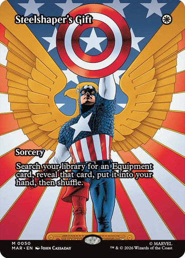 Steelshaper's Gift (Borderless) (#050): Marvel Universe