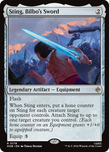 Sting, Bilbo's Sword: The Hobbit