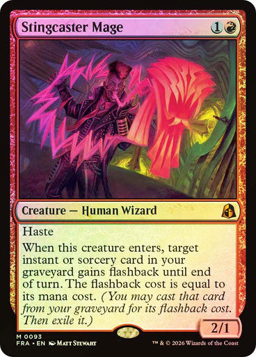 Stingcaster Mage - (Foil): Reality Fracture