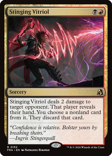 Stinging Vitriol: Reality Fracture