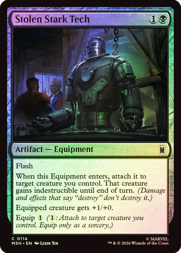 Stolen Stark Tech - (Foil): Marvel Super Heroes