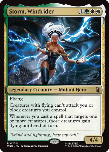 Storm, Windrider: Marvel Super Heroes