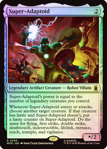 Super-Adaptoid - (Foil): Marvel Super Heroes