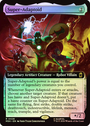 Super-Adaptoid (Extended Art) (#428) - (Foil): Marvel Super Heroes