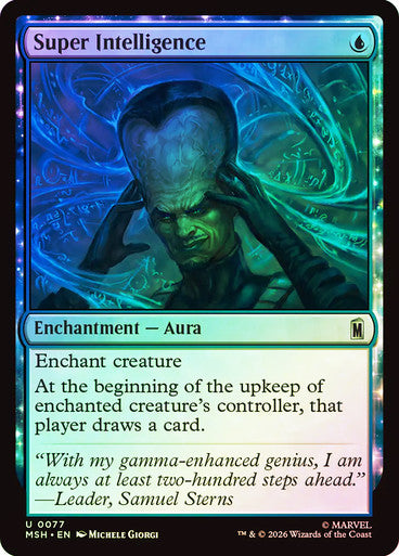 Super Intelligence - (Foil): Marvel Super Heroes