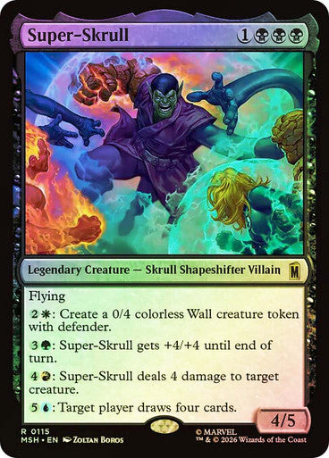 Super-Skrull - (Foil): Marvel Super Heroes
