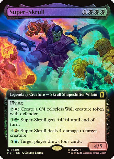 Super-Skrull (Extended Art) (#409) - (Foil): Marvel Super Heroes