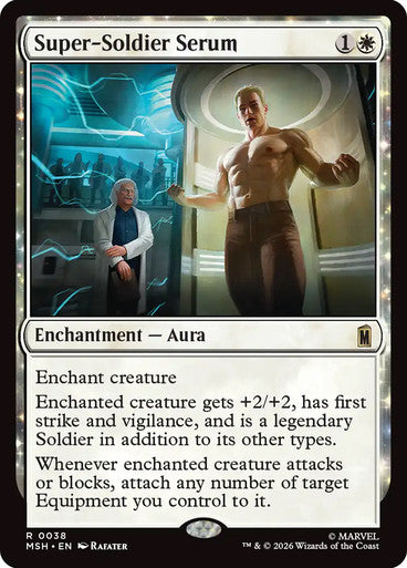 Super-Soldier Serum: Marvel Super Heroes
