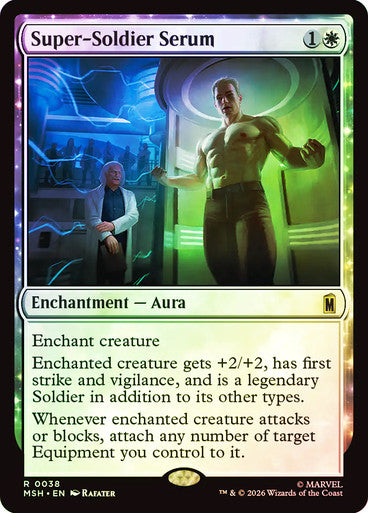 Super-Soldier Serum - (Foil): Marvel Super Heroes