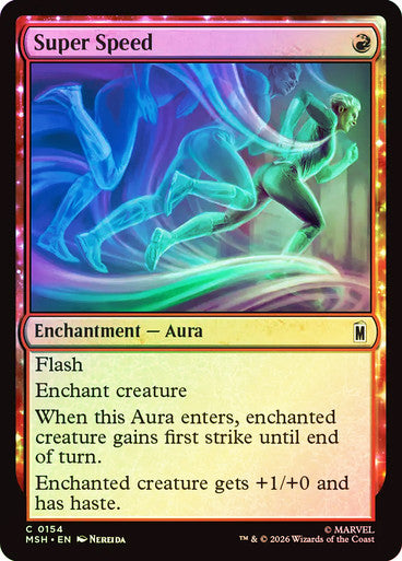 Super Speed - (Foil): Marvel Super Heroes