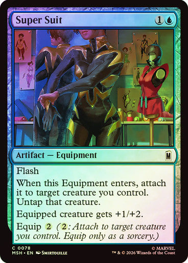 Super Suit - (Foil): Marvel Super Heroes