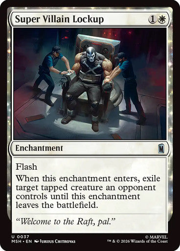 Super Villain Lockup: Marvel Super Heroes