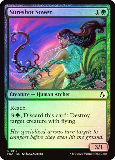 Sureshot Sower - (Foil): Reality Fracture