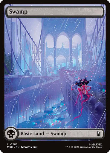 Swamp (Full Art) (#282): Marvel Super Heroes