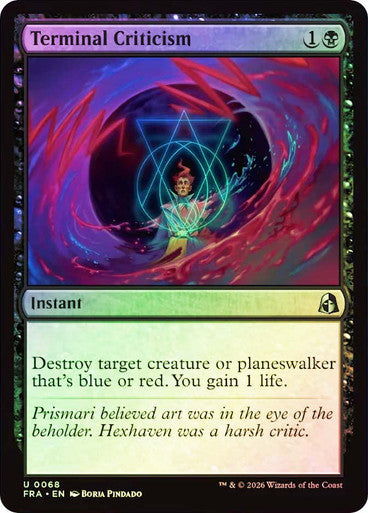Terminal Criticism - (Foil): Reality Fracture