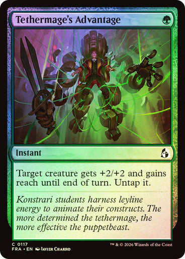 Tethermage's Advantage - (Foil): Reality Fracture