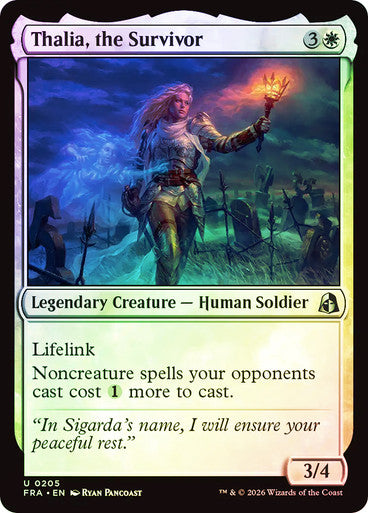 Thalia, the Survivor - (Foil): Reality Fracture