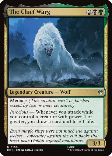 The Chief Warg: The Hobbit