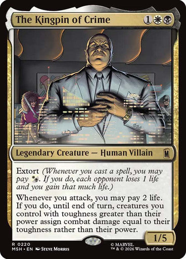 The Kingpin of Crime: Marvel Super Heroes
