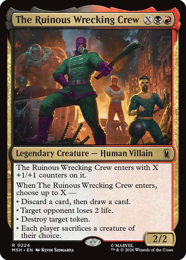The Ruinous Wrecking Crew: Marvel Super Heroes