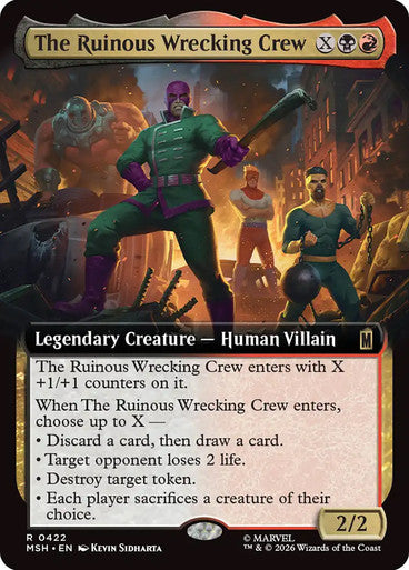The Ruinous Wrecking Crew (Extended Art) (#422): Marvel Super Heroes