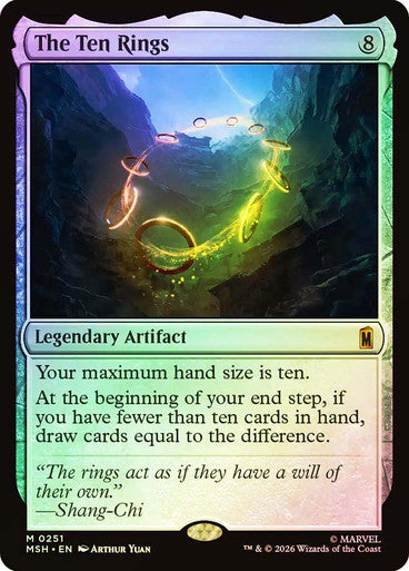 The Ten Rings - (Foil): Marvel Super Heroes