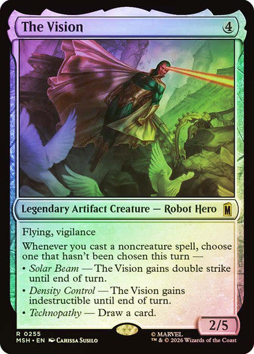 The Vision - (Foil): Marvel Super Heroes