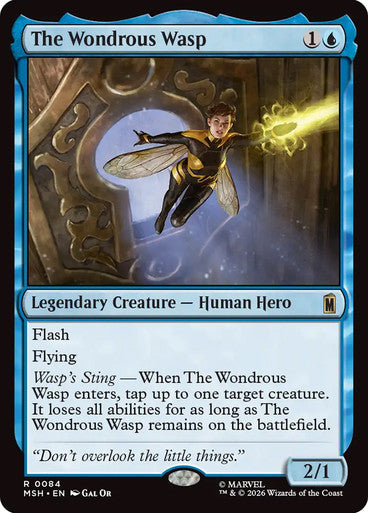 The Wondrous Wasp: Marvel Super Heroes