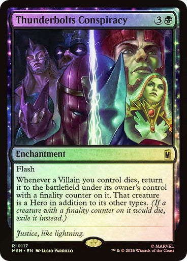Thunderbolts Conspiracy - (Foil): Marvel Super Heroes