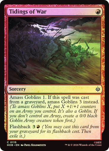 Tidings of War - (Foil): The Hobbit