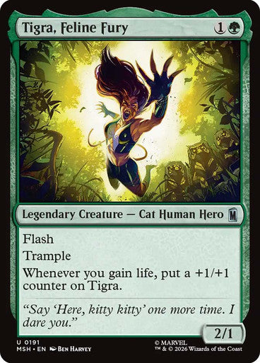 Tigra, Feline Fury: Marvel Super Heroes