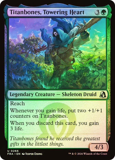 Titanbones, Towering Heart - (Foil): Reality Fracture
