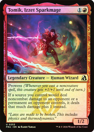 Tomik, Izzet Sparkmage - (Foil): Reality Fracture