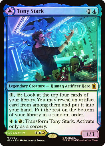 Tony Stark // The Invincible Iron Man - (Foil): Marvel Super Heroes