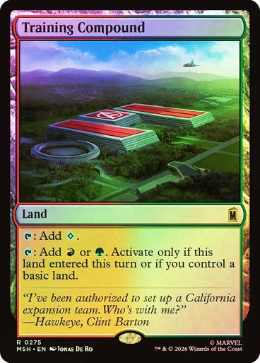 Training Compound - (Foil): Marvel Super Heroes