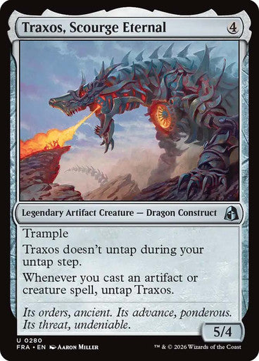 Traxos, Scourge Eternal: Reality Fracture