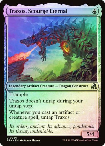 Traxos, Scourge Eternal - (Foil): Reality Fracture