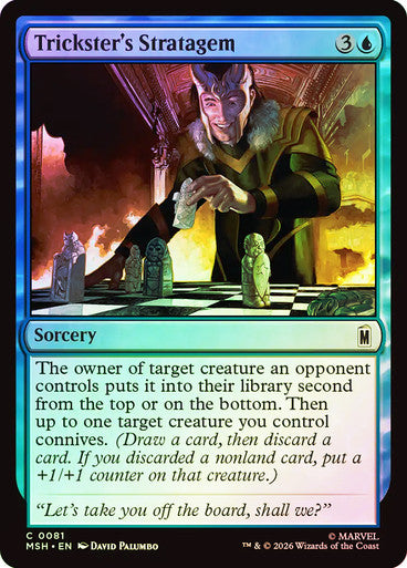 Trickster's Stratagem - (Foil): Marvel Super Heroes