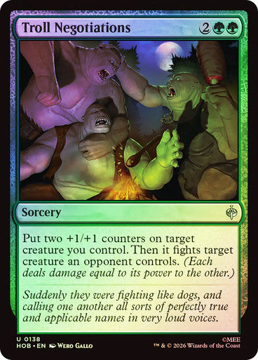 Troll Negotiations - (Foil): The Hobbit