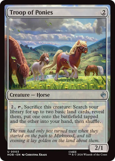 Troop of Ponies: The Hobbit