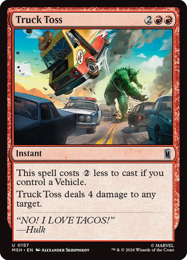 Truck Toss: Marvel Super Heroes
