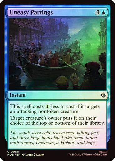 Uneasy Partings - (Foil): The Hobbit