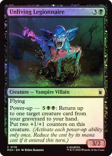 Unliving Legionnaire - (Foil): Marvel Super Heroes