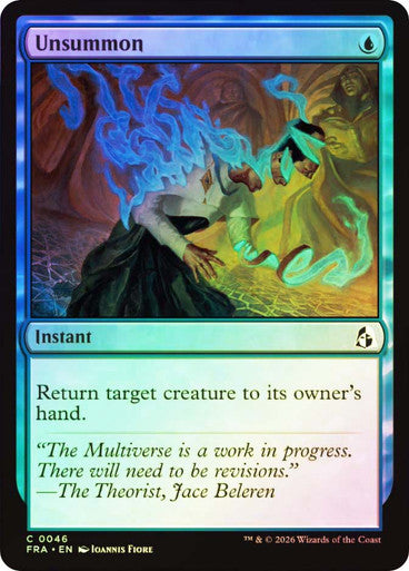 Unsummon - (Foil): Reality Fracture