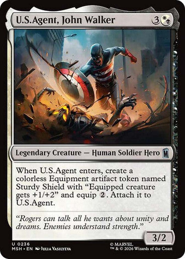 U.S.Agent, John Walker: Marvel Super Heroes