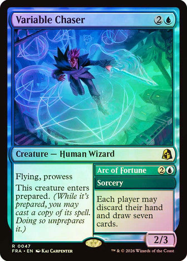 Variable Chaser // Arc of Fortune - (Foil): Reality Fracture