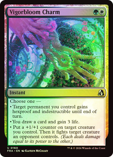 Vigorbloom Charm - (Foil): Reality Fracture