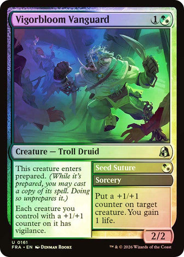 Vigorbloom Vanguard // Seed Suture - (Foil): Reality Fracture